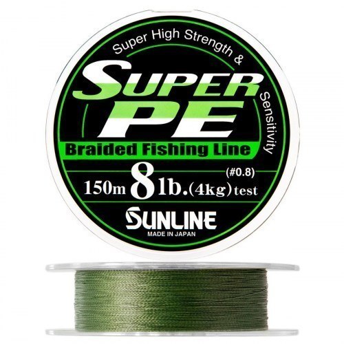 Шнур Sunline Super PE Dark Green 150m #1.0