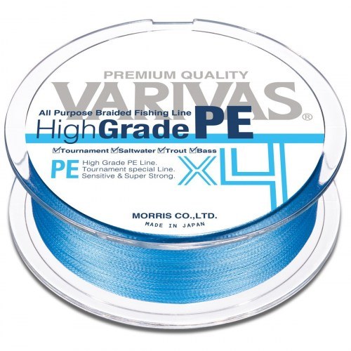 Шнур Varivas High Grade PE X4 Water Blue 150m #1