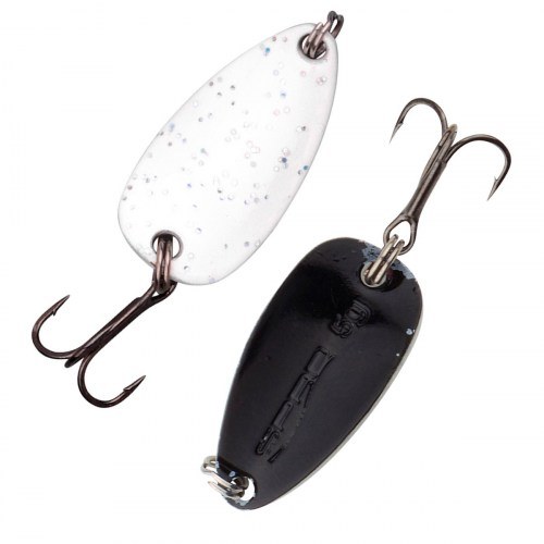 Блесна SPRO Troutmaster Leaf 5g White/Black