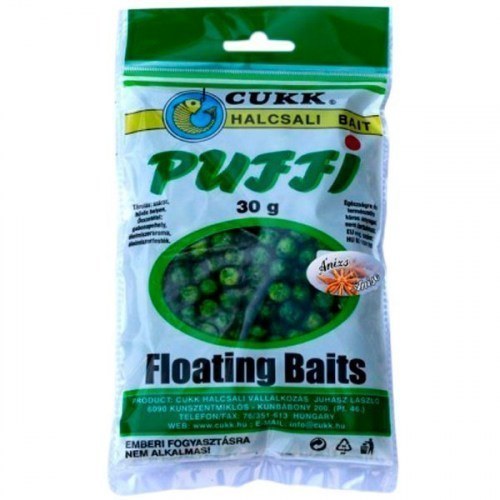 Воздушное тесто Cukk Puffi Apro 30g (6–10mm) Green/Anise (Размер: 6–10 мм)