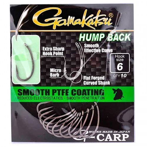 Крючок Gamakatsu G-Carp PTFE Hump Back