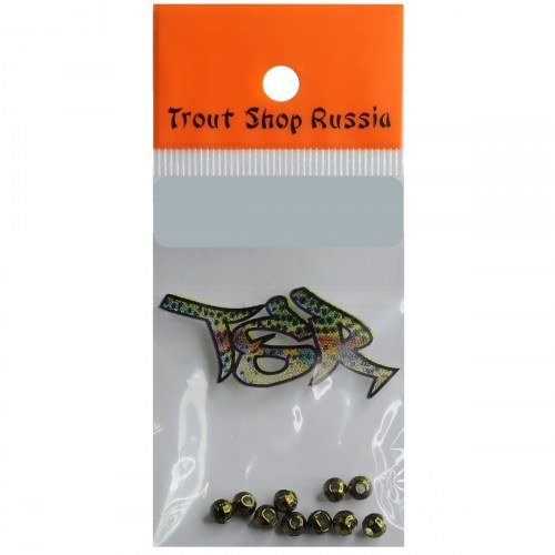 Вольфрамовая головка с вырезом TSR гранёная BHF 4mm (0.45g) #M Olive