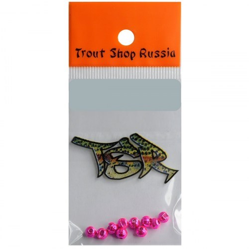 Вольфрамовая головка с вырезом TSR гранёная BHF 4.5mm (0.67g) #M Pink