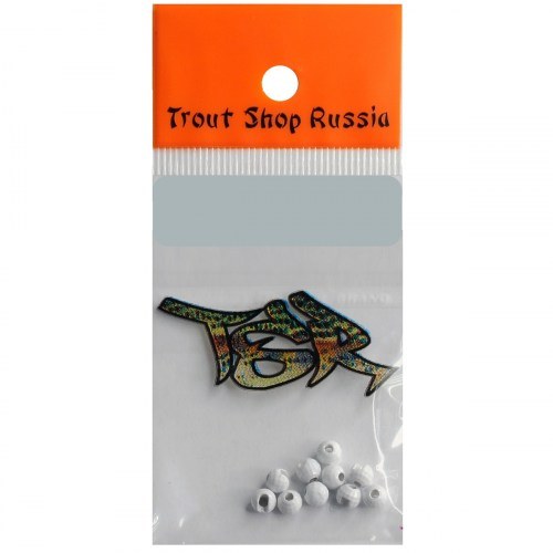 Вольфрамовая головка с вырезом TSR гранёная BHF 4mm (0.45g) #White