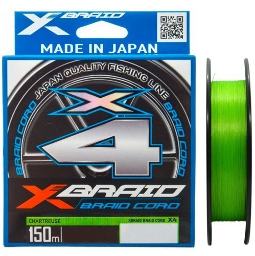 Шнур YGK X-Braid Braid Cord X4 150m #1.0