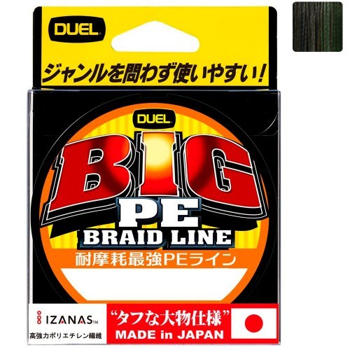 Шнур Yo-Zuri/Duel BIG PE Braid Line 135m Dark Green #6.0