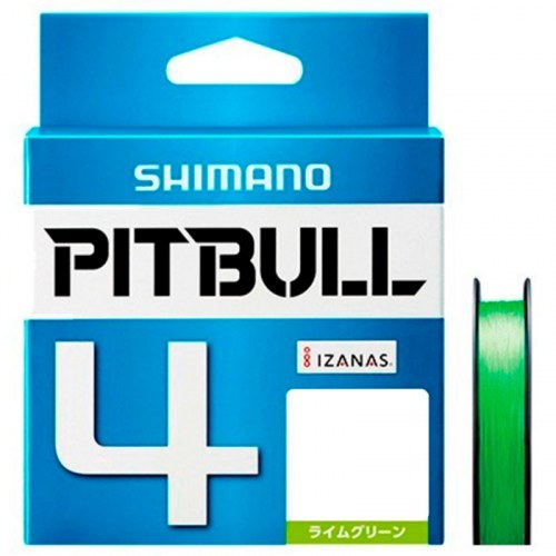 Шнур Shimano Pitbull 4 150m Lime Green #1.5