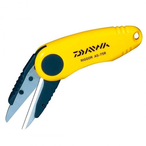 Ножницы Daiwa Riggor AS-75R #Yellow