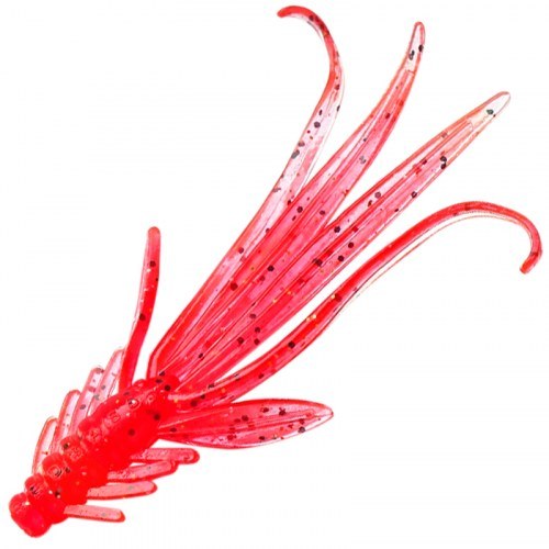 Силиконовая приманка Grows Culture Trout Red Bass 50mm Worm