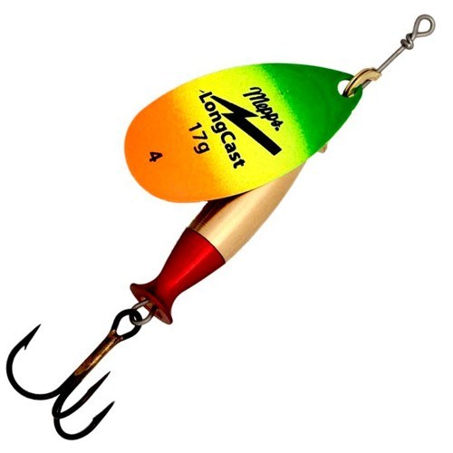 Блесна Mepps Aglia Long Cast №4 (17g) Firetiger