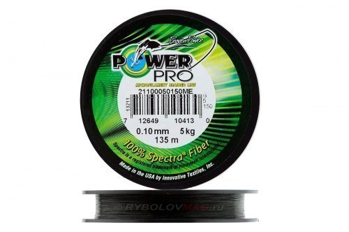 Шнур Power Pro Moss Green 135m 0.10mm