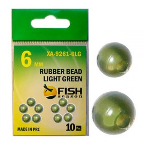 Резиновая бусина Fish Season Rubber Bead LG6