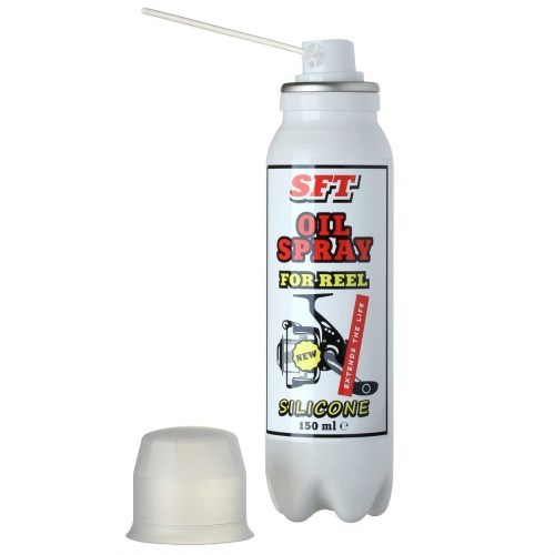 Смазка для рыболовных катушек SFT Oil Spray Silicone 150ml