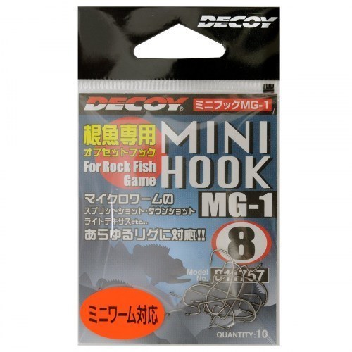 Офсетный крючок Decoy Mini Hook MG-1