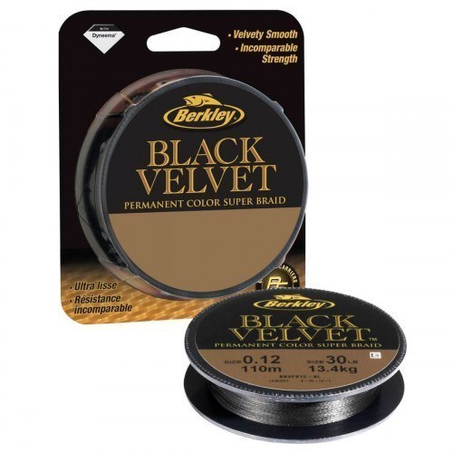 Плетёный шнур Berkley Black Velvet