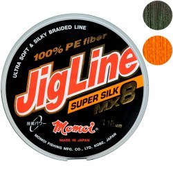 Шнур Momoi JigLine Super Silk MX8