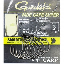 Крючок Gamakatsu G-Carp PTFE Wide Gape Super