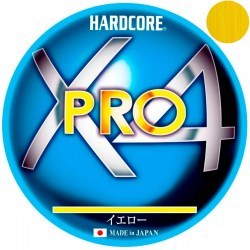 Шнур Yo-Zuri/Duel Hardcore X4 PRO 150m Yellow #1.0