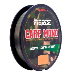 Карповая леска Kaida Fierce Carp Mono Dark Green 300m 0.25mm / 4.5kg