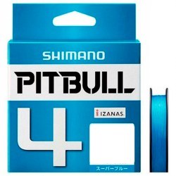 Шнур Shimano Pitbull 4 150m Super Blue #1.5