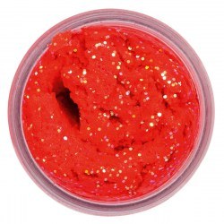 Форелевая паста Berkley PowerBait Natural Scent Glitter Trout Bait Salmon egg Red (икорная)
