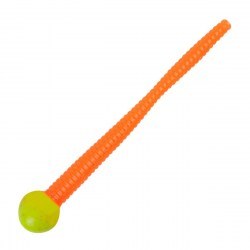 Силиконовая приманка Berkley PowerBait Mice Tail 3″ Chart/Fluo Orange