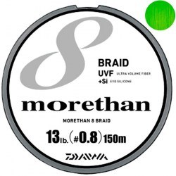 Плетёный шнур Daiwa Morethan UVF 8 Braid+Si 150m #1.0