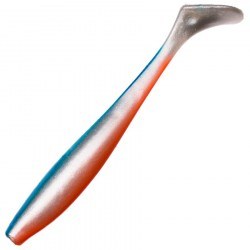 Силиконовая приманка Narval Choppy Tail 10cm #001 Blue Back Shiner