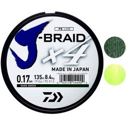 Плетёный шнур Daiwa J-Braid X4