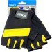 перчатки с обрезанными пальцами owner 9643 black yellow
